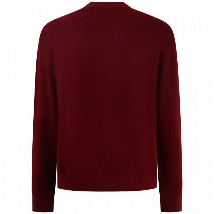 Cardigan bordeaux per uomo Cardigan bordeaux per uomo