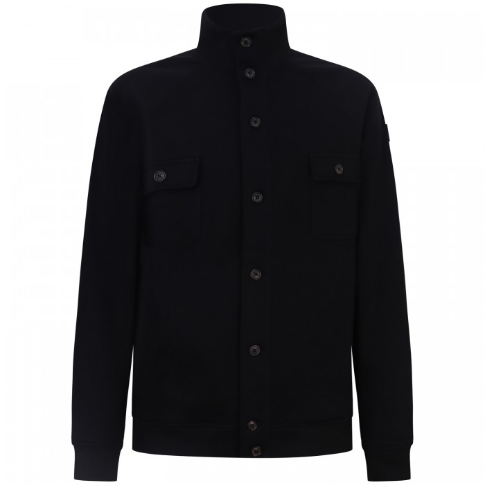 Cardigan nero per uomo Cardigan nero per uomo