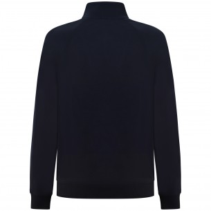 Cardigan blu per uomo 2