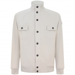 Cardigan avorio  per uomo