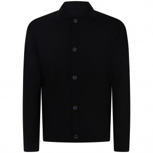 Cardigan in filo nero  per...