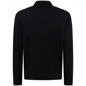 Cardigan in filo nero  per... 2