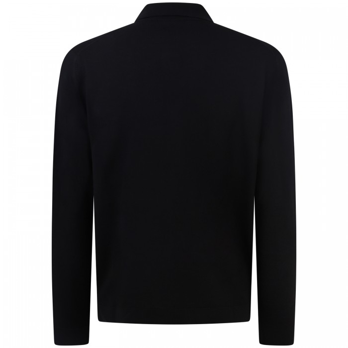 Cardigan in filo nero  per uomo Cardigan in filo nero  per uomo