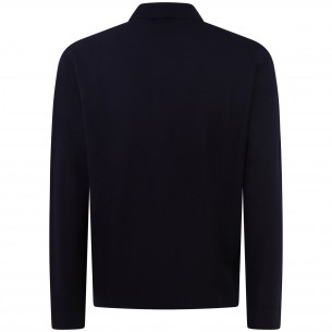 Cardigan in filo blu  per uomo 2