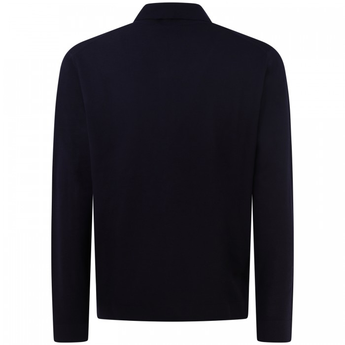 Cardigan in filo blu  per uomo Cardigan in filo blu  per uomo