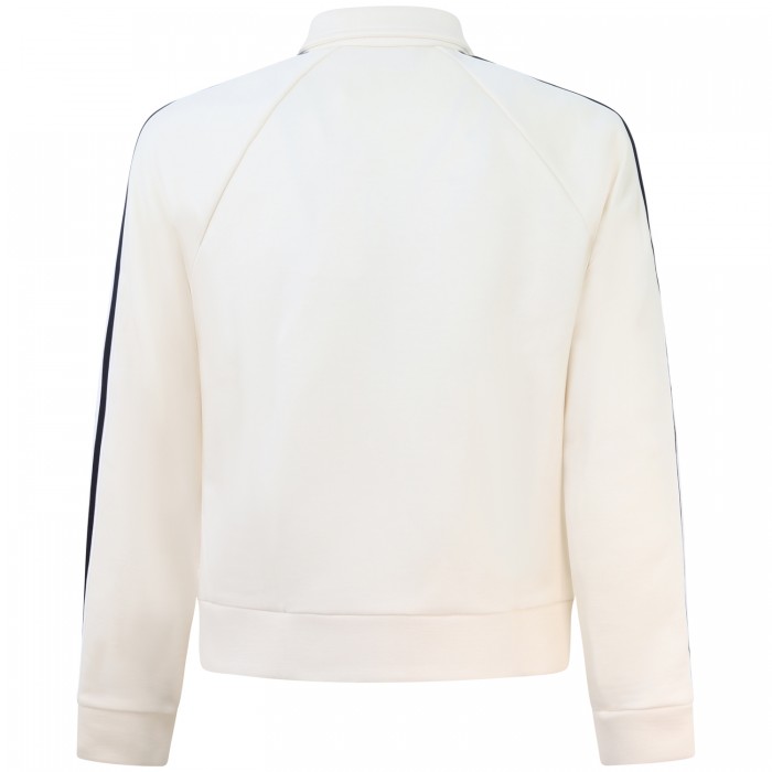 Felpa avorio con zip per uomo Felpa avorio con zip per uomo