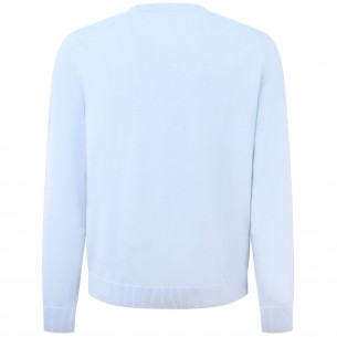 Maglione celeste con mini... 2