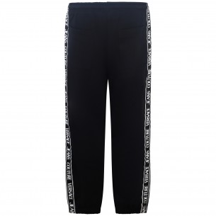 Pantalone tuta nero con...