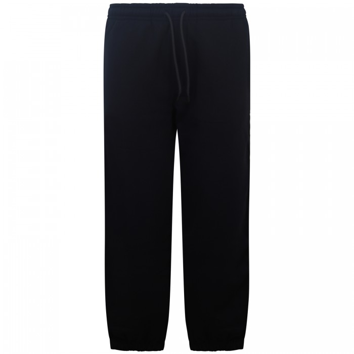 Pantalone tuta nero con banda logata... Pantalone tuta nero con banda logata...