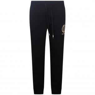 Pantalone tuta nero con...