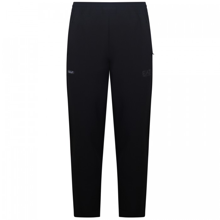 Pantalone tuta nero con logo per uomo Pantalone tuta nero con logo per uomo