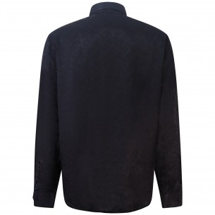 Camicia nera con logo  per...