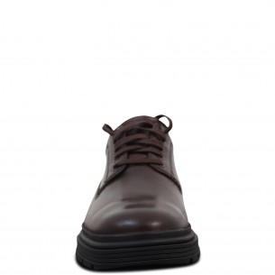 Stringata marrone per uomo 2