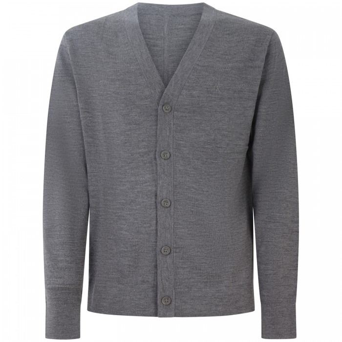 Cardigan grigio per uomo Cardigan grigio per uomo