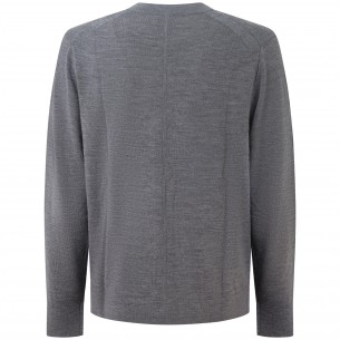 Cardigan grigio per uomo 2