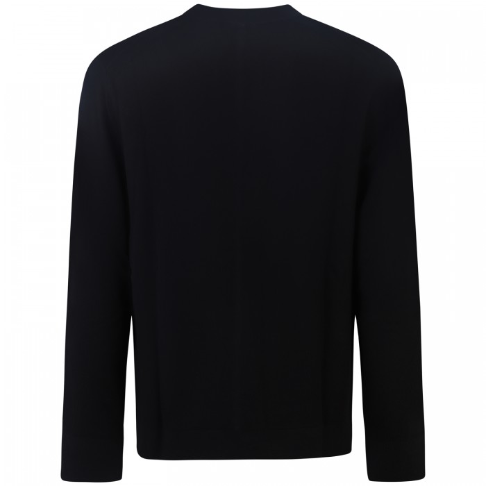 Cardigan nero per uomo Cardigan nero per uomo