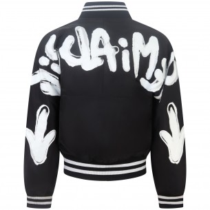 Bomber nero per donna 2