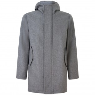 Cappotto grigio con...