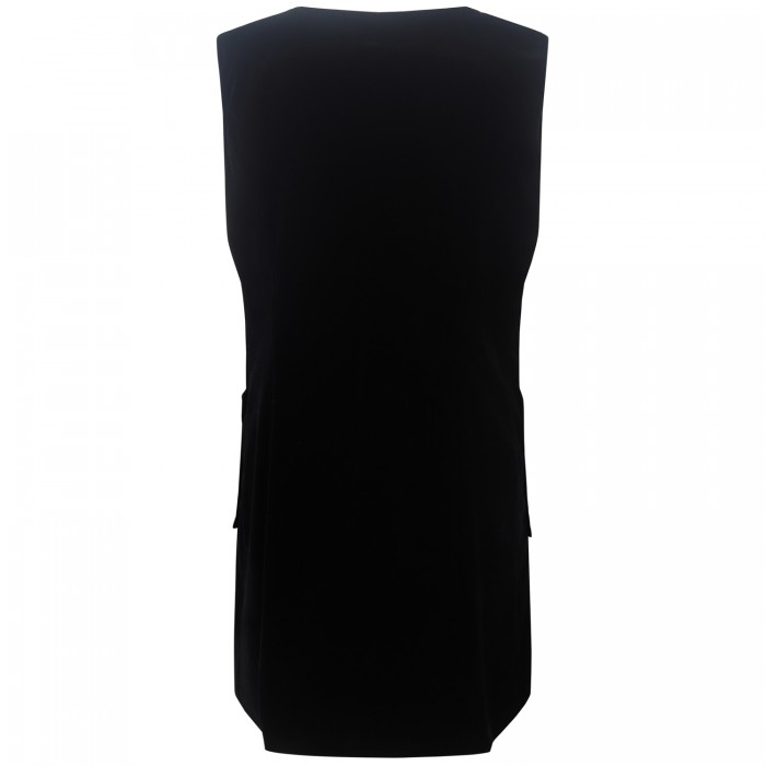 Abito scamiiciato nero  per donna Abito scamiiciato nero  per donna