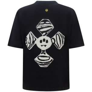 T-shirt nera per donna 2