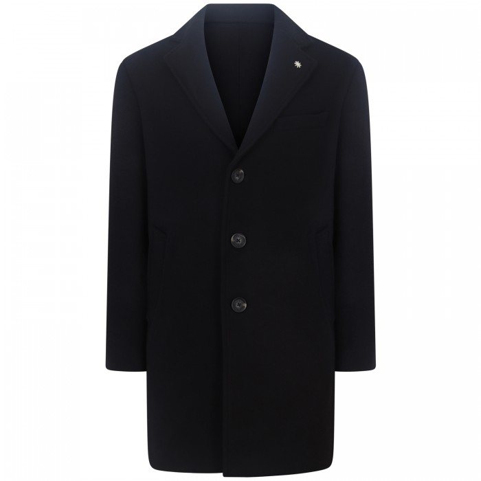 Cappotto nero per uomo Cappotto nero per uomo