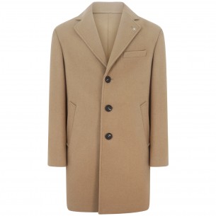 Cappotto beige per uomo