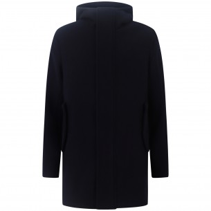 Cappotto blu con cappuccio... 2