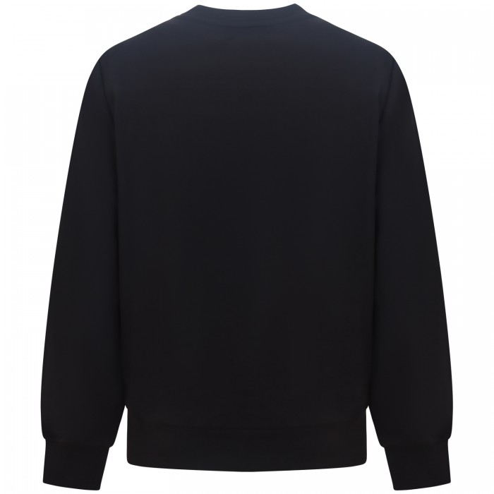 Felpa nera per uomo Felpa nera per uomo