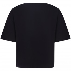 T-shirt nera per donna 2