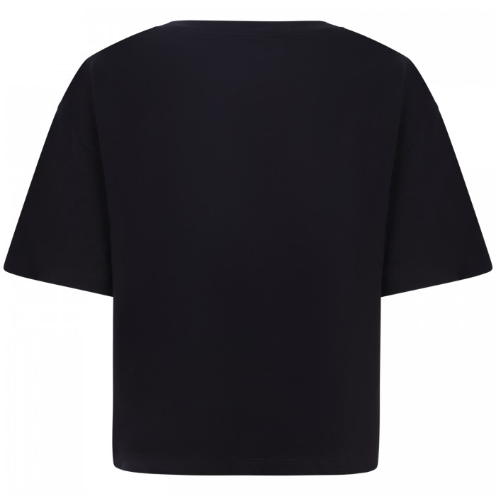 T-shirt nera per donna