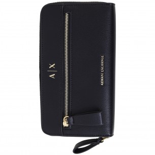 Portafogli nero per donna