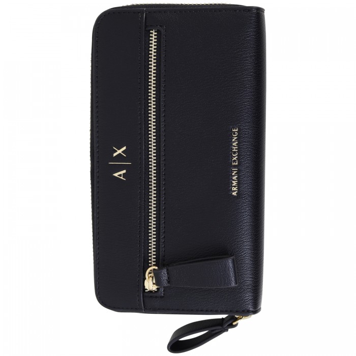 Portafogli nero per donna