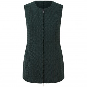 Top verde per donna