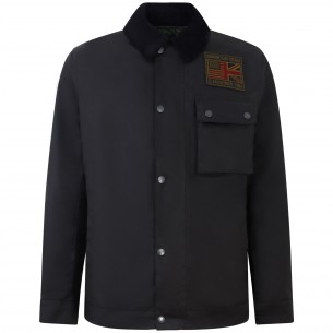 Giubbotto nero 'WAX JACKET'...
