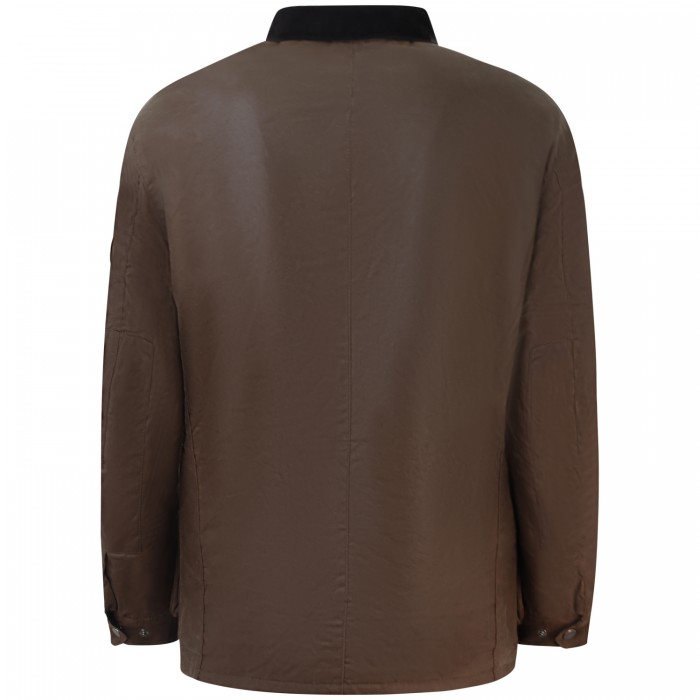 Giubbotto marrone 'WAX JACKET' per uomo Giubbotto marrone 'WAX JACKET' per uomo
