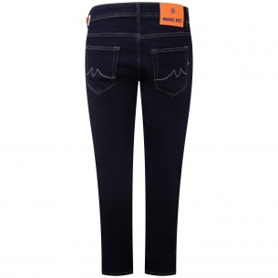 Jeans blu per uomo 2