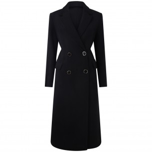 Cappotto nero per donna 2