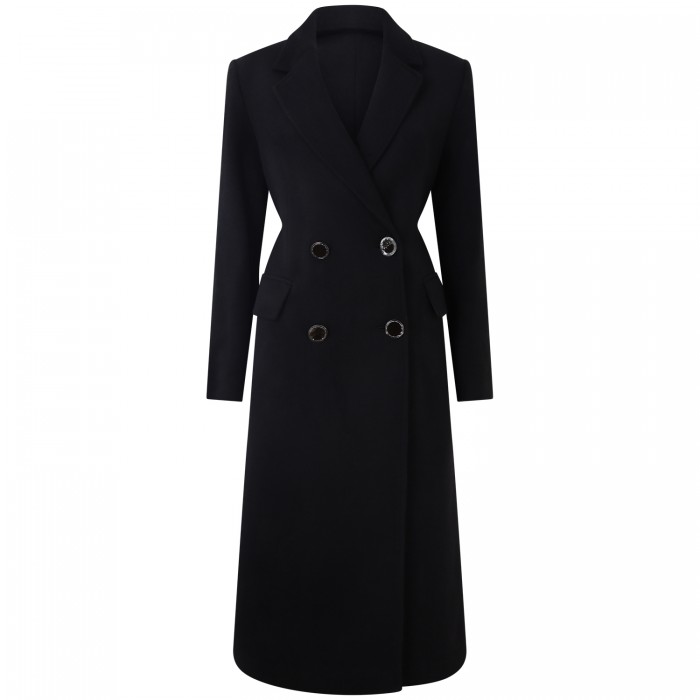 Cappotto nero per donna