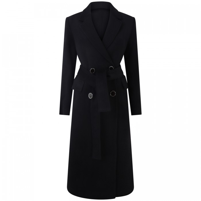 Cappotto nero per donna