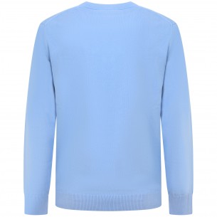 Maglione celeste per uomo 2