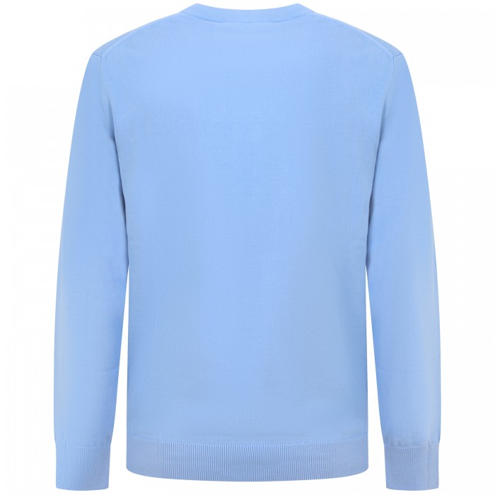 Maglione celeste per uomo