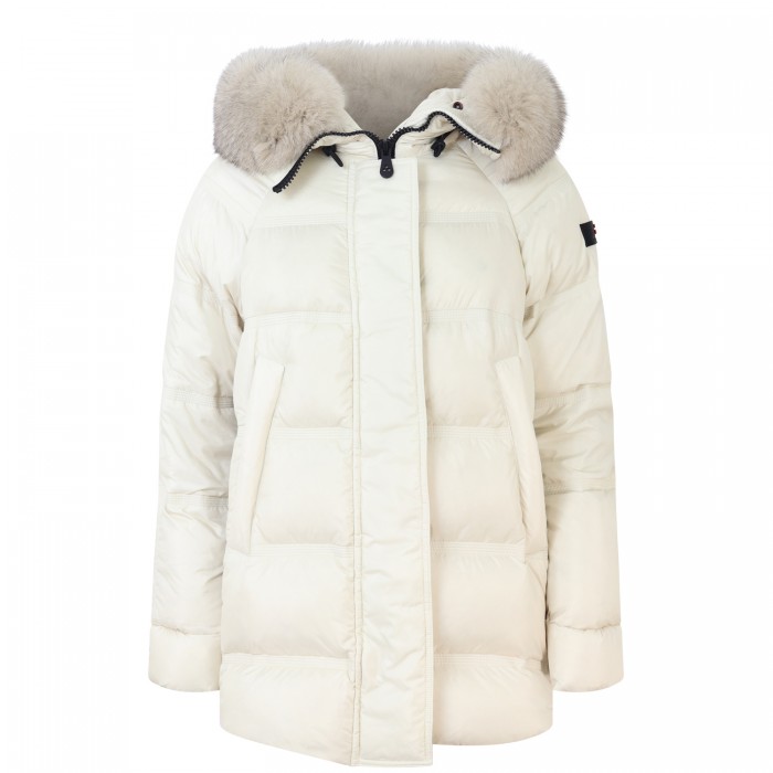 Piumino avorio 'TAKAN MQN 04 FUR' per...