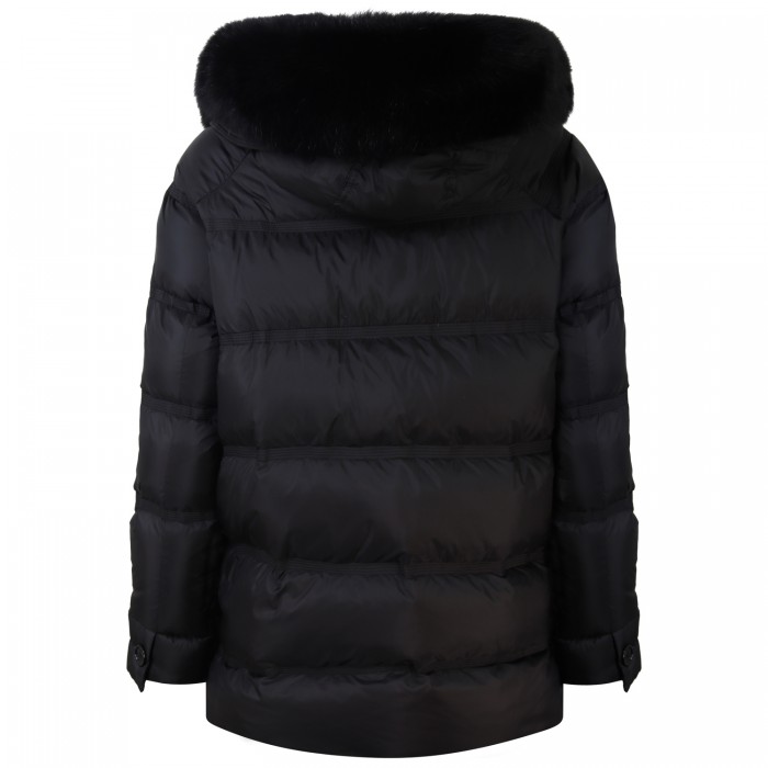 Piumino nero 'TAKAN MQN 04 FUR' per...