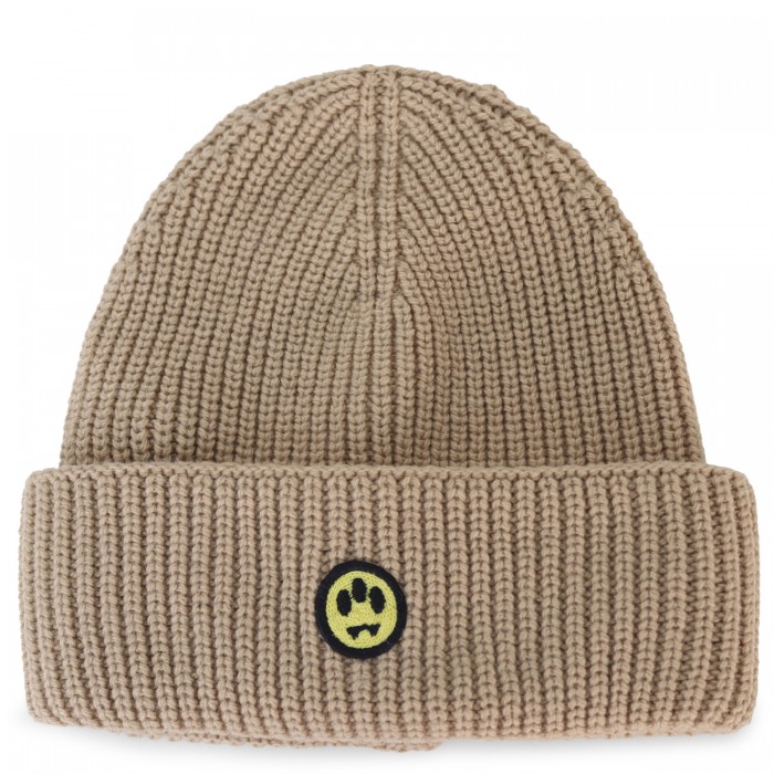 Cappello beige con mini logo