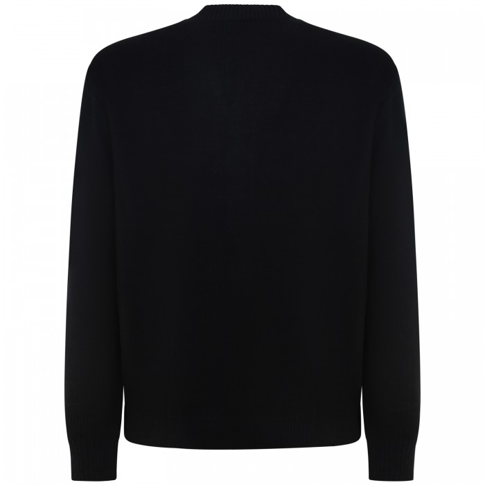 Cardigan nero per uomo