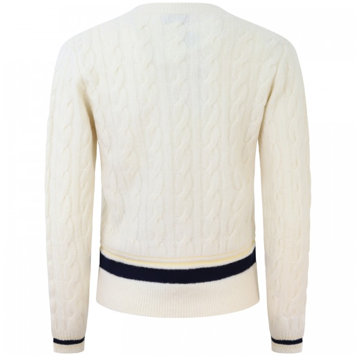 Maglione bianco per donna