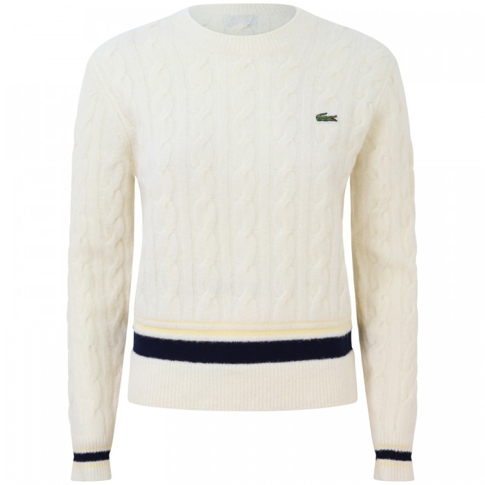 Maglione bianco per donna