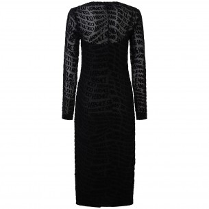 Abito  lungo nero per donna 2