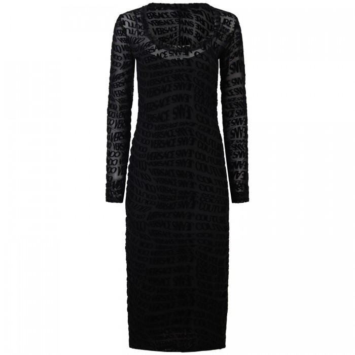 Abito  lungo nero per donna