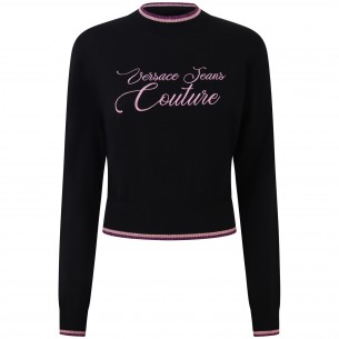 Maglione nero per donna